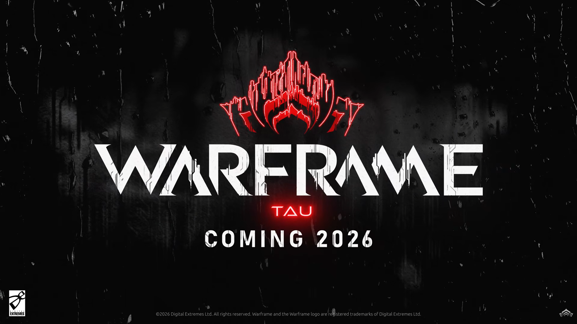 Warframe: Tau key art, 'Coming 2026', as revealed at TennoCon 2026